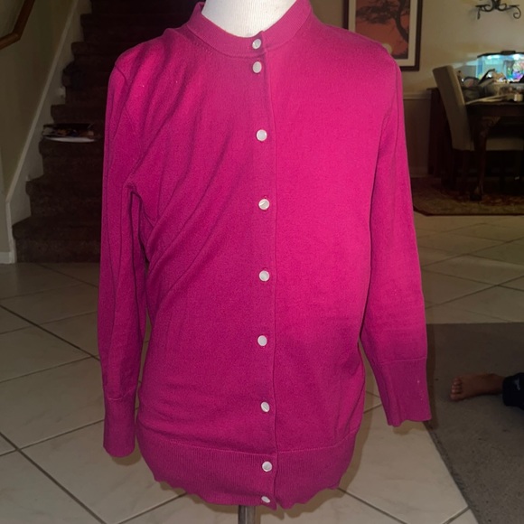 J Crew Brand ladies button up sweater size xtra small - Picture 1 of 2